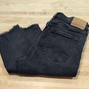 Aritzia Denim Forum Black 5 Pocket Jeans The Yoko High Rise Slim Size 28